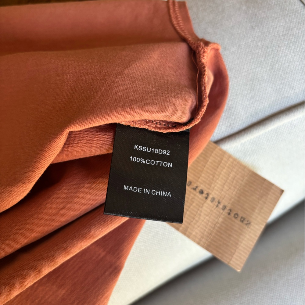 Sleeveless Rust T-Shirt Dress - Picture 7 of 11